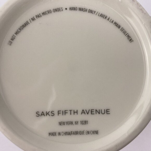 Saks Fifth Avenue New York Coffee Mug, Pink Black, Travel Essentials Cup - Picture 8 of 11